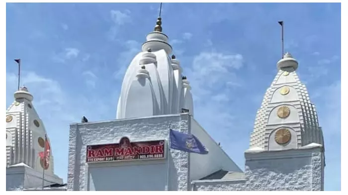 કેનેડા : રામ મંદિર પર લખાયા ભારત વિરોધી સૂત્રો, એક વર્ષમાં ચોથી ઘટના, અધિકારીઓએ કાર્યવાહીની કરી માંગ.!