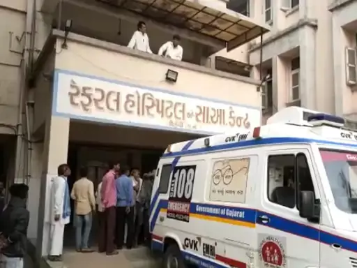 પાલનપુર: શિહોરીની ખાનગી હોસ્પિટલના ICU વોર્ડમાં લાગી આગ, સારવાર લઈ રહેલા ત્રણ પૈકી એક બાળકનું મોત