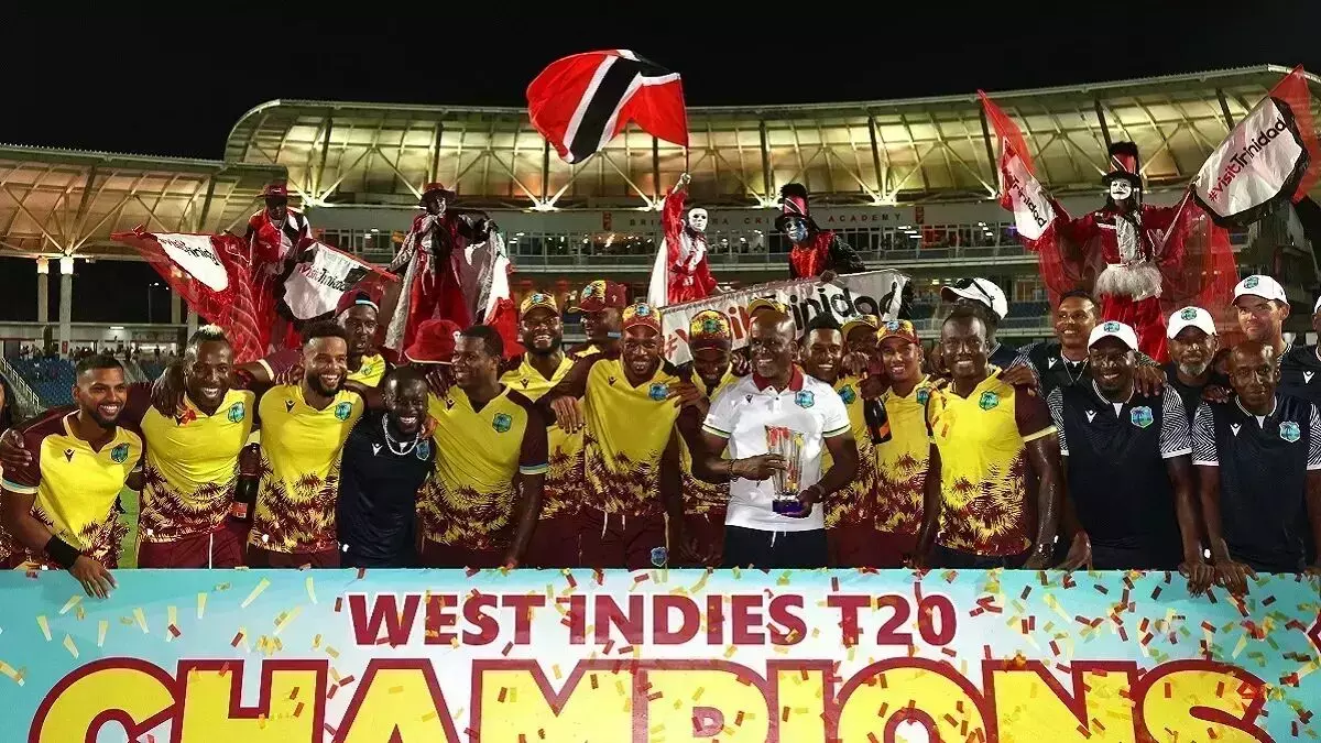 WI vs ENG: T20 વર્લ્ડ ચેમ્પિયન ઈંગ્લેન્ડને વેસ્ટ ઈન્ડિઝએ હરાવ્યું, કેરેબિયન ટીમે શ્રેણી કબજે કરી..!