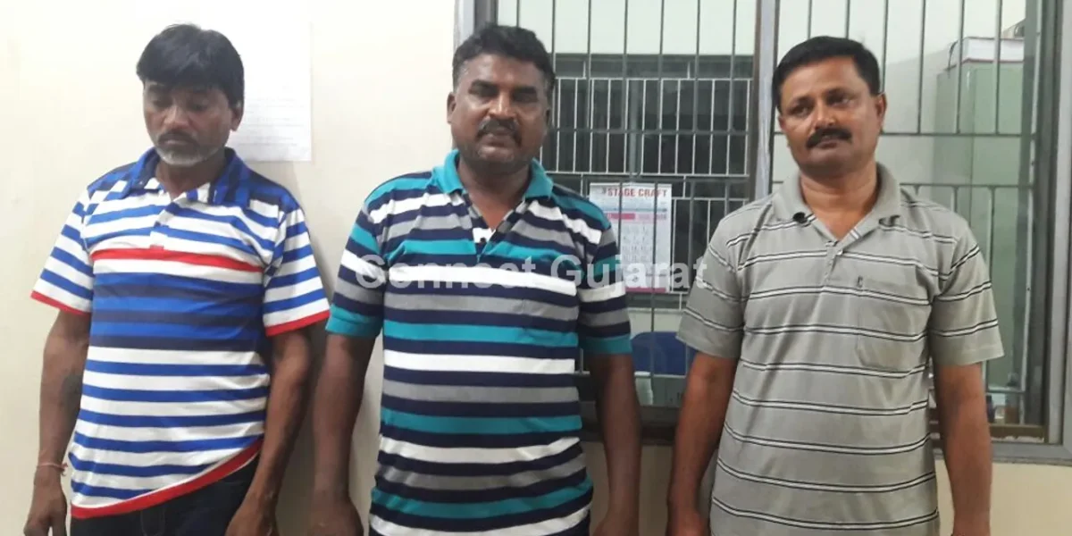 ભરૂચ માં સટ્ટા બેટિંગ નો જુગાર રમતા 3 ઝડપાયા.