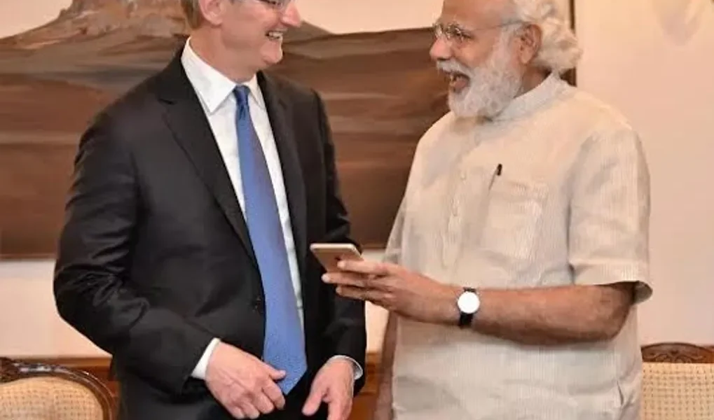 એપલના સીઇઓ ટીમ કુકે મોદીની લીધી મુલાકાત
