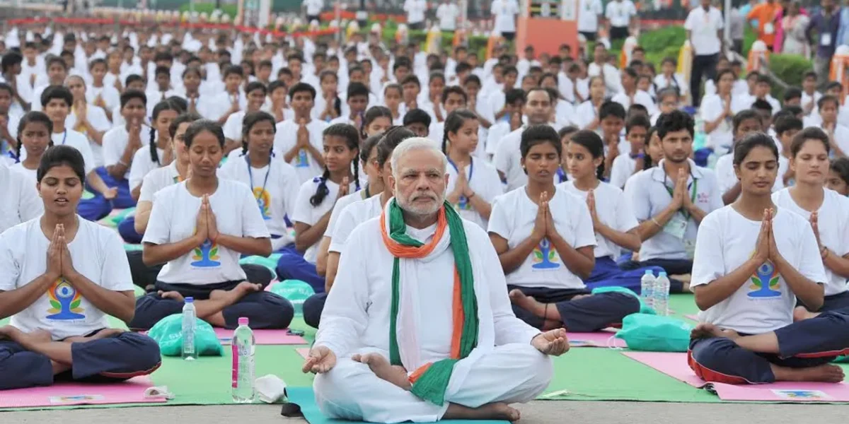 વિશ્વ યોગ દિન ને યોગિક ક્રિયાઓ થકી લોકો સ્વાસ્થ્ય ને તરો તાજા કરશે