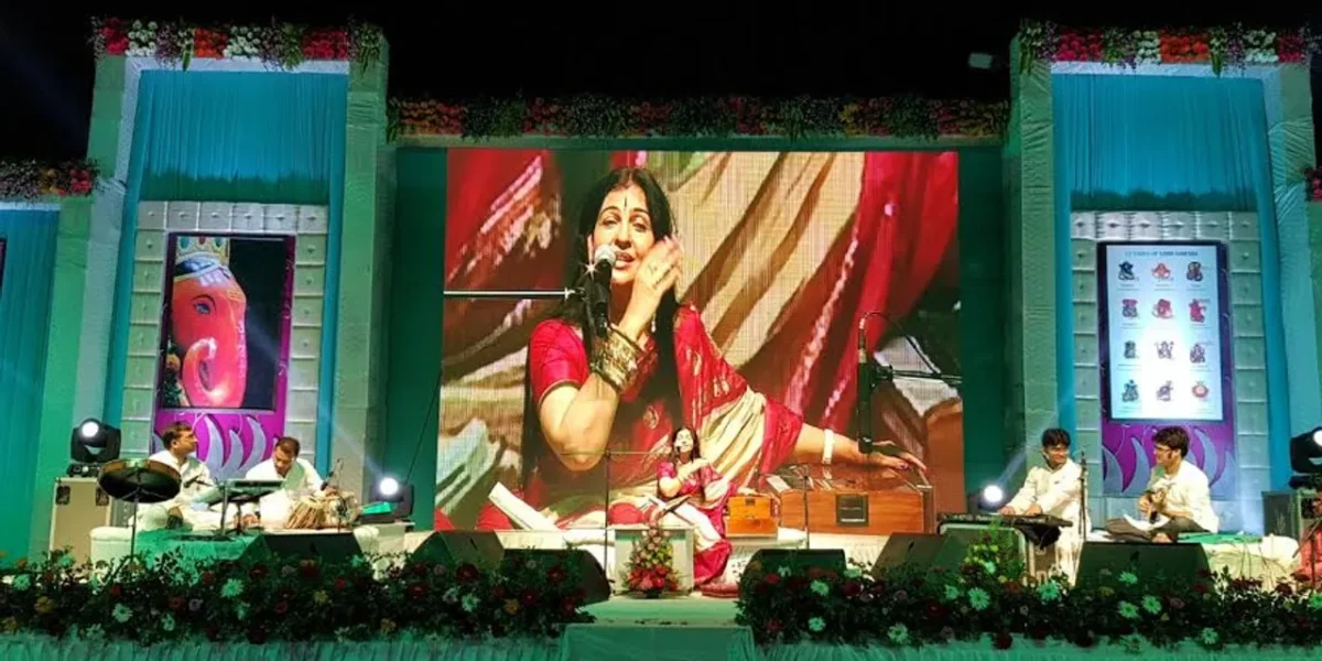 અંક્લેશ્વરવાસી ઓ ગીતાંજલિના ભક્તિગીતના રસમાં થયા તરબોળ