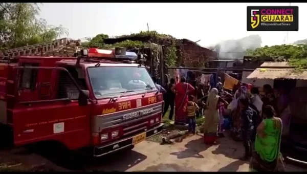 Video: ભરૂચ નજીક વગુસના ગામમાં ઘરમાં લાગી આગ, કોઈ જાણ હાનિ નહિ
