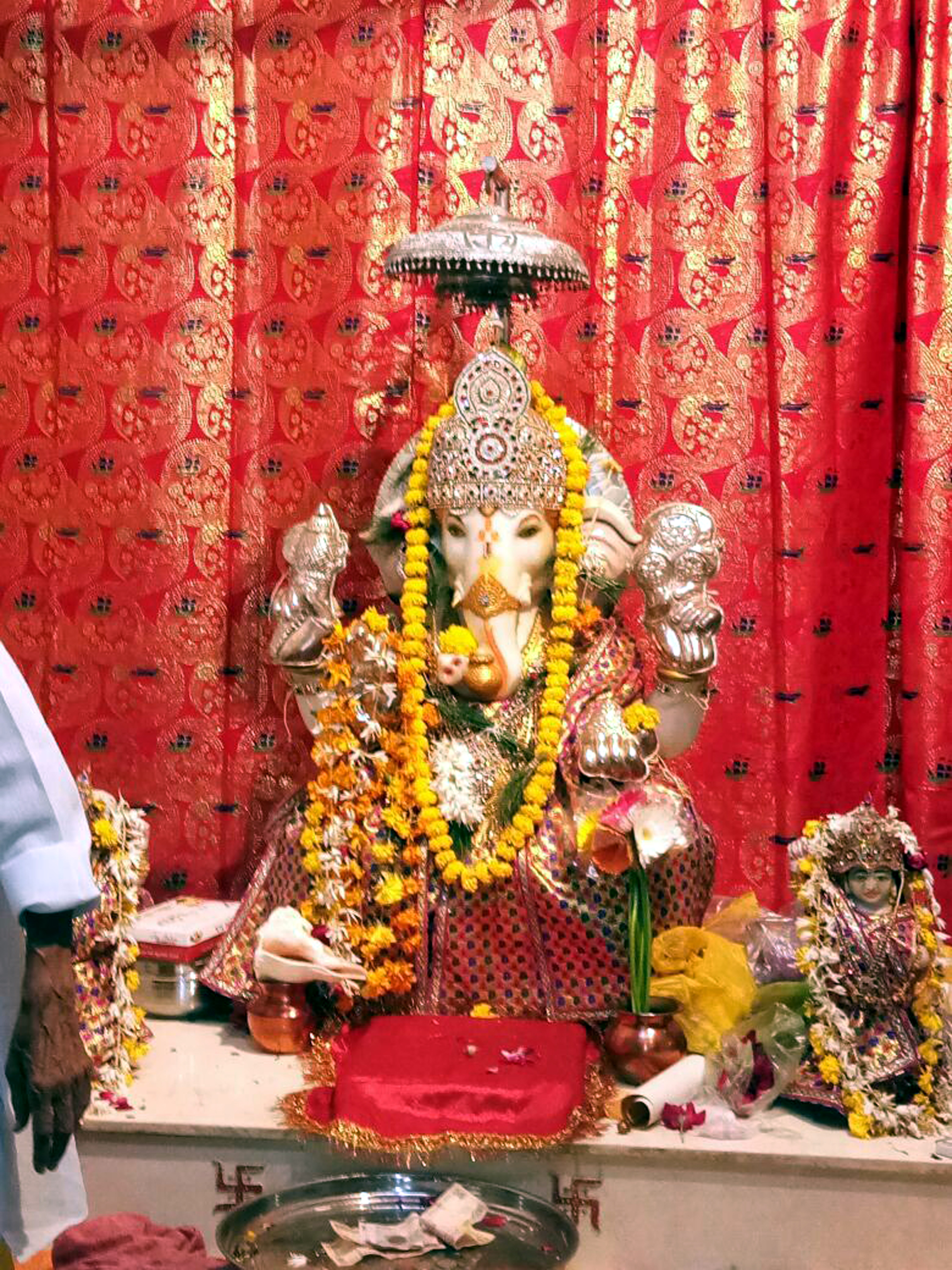અંકલેશ્વર રામકુંડ ક્ષિપ્રા ગણેશજી મંદિર ખાતે પાંચમાં પાટોત્સવનું ધર્મભીનું આયોજન