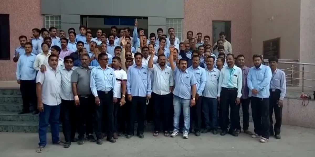 ભરૂચ વિડીયોકોન કંપનીનાં કામદારોની વેતન મુદ્દે ભૂખ હડતાલની ચીમકી