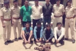 ઝઘડીયાના રાજપારડીમાં સિંચાઇના સાધનોની ચોરી કરતા ૩ શખ્સો ઝડપાયા