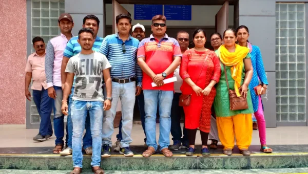 ભરૂચમાં TB પ્રોગ્રામના કરાર આધારિત કર્મચારીઓની જિલ્લા કલેકટરને રજૂઆત