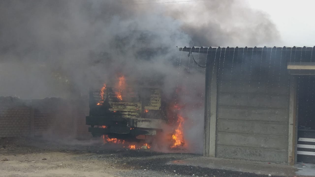 રાજકોટ : ગોંડલમાં LDO પમ્પમાં લાગી ભીષણ આગ, ડીઝલ ભરેલું ટેન્કર બળીને ખાખ