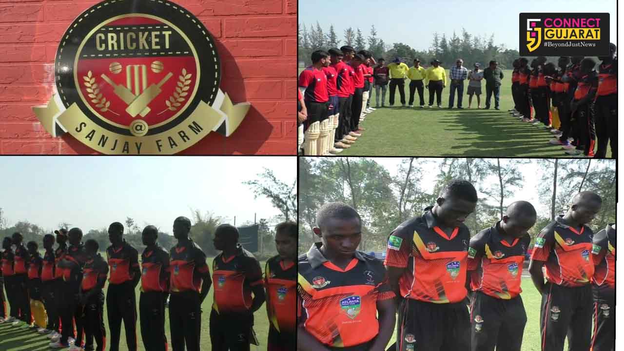 નવસારી : યુગાન્ડાના ખેલાડીઓએ ૨ મિનિટનું મૌન પાડી શહીદોને આપી શ્રદ્ધાંજલિ