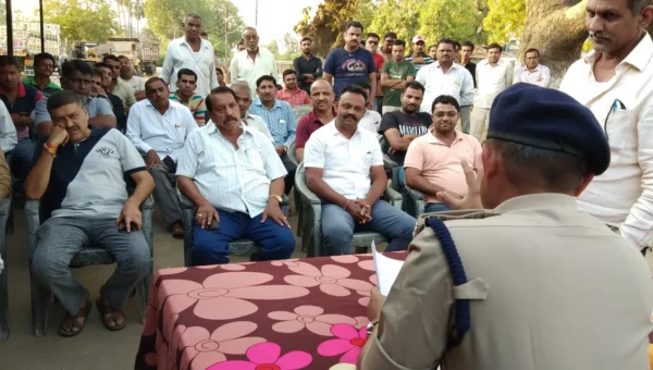 ભરૂચ SP રાજેન્દ્રસિંહ ચુડાસમાની અધયક્ષતામાં ઝઘડીયામાં લોક દરબાર યોજવામાં આવ્યો