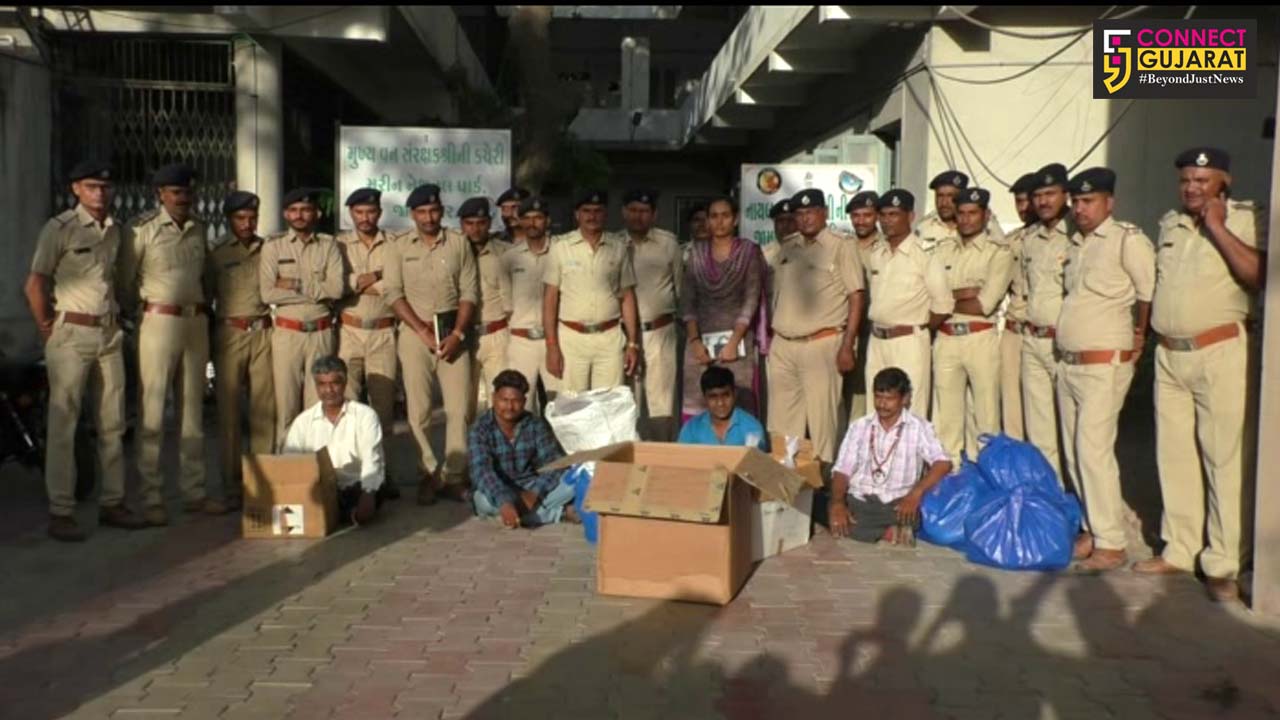 જામનગર : ફોરેસ્ટ વિભાગે દરિયાઈ જીવ સૃષ્ટિની ગેરકાયદેસર વેચાણ કરતાં 4 શખ્સોની કરી ધરપકડ