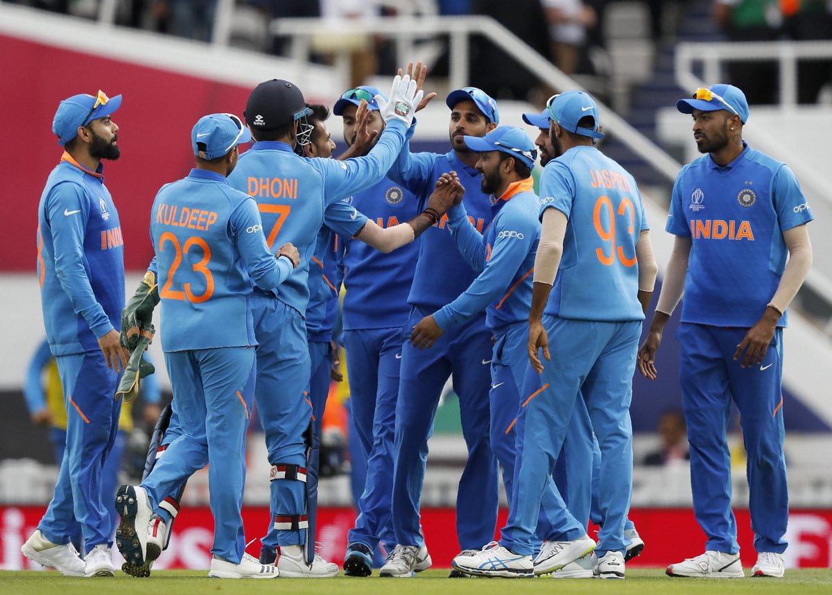 વર્લ્ડકપ 2019: ભારતે સતત બીજાવાર મેળવી જીત, ઓસ્ટ્રેલિયાને 36 રનથી હરાવ્યું,