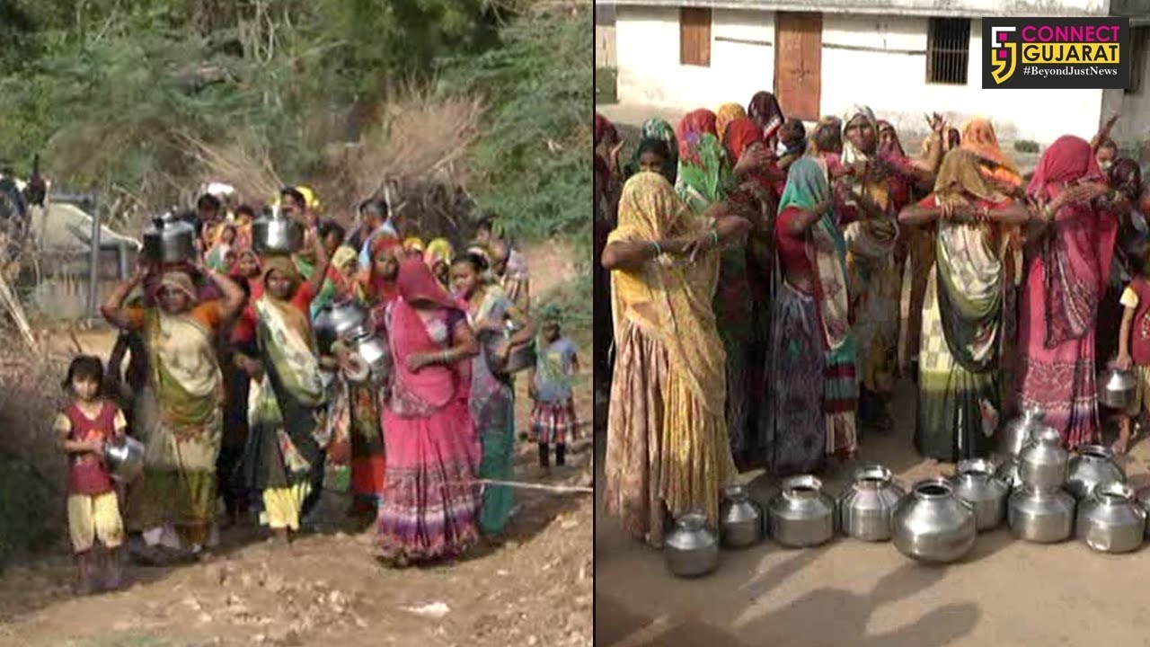 મોડાસાના વાંટડા ગામે પાણીની ગંભીર સમસ્યા: મહિલાઓએ તંત્રને જગાડવા છાજીયા લઈ રામધૂન બોલવી