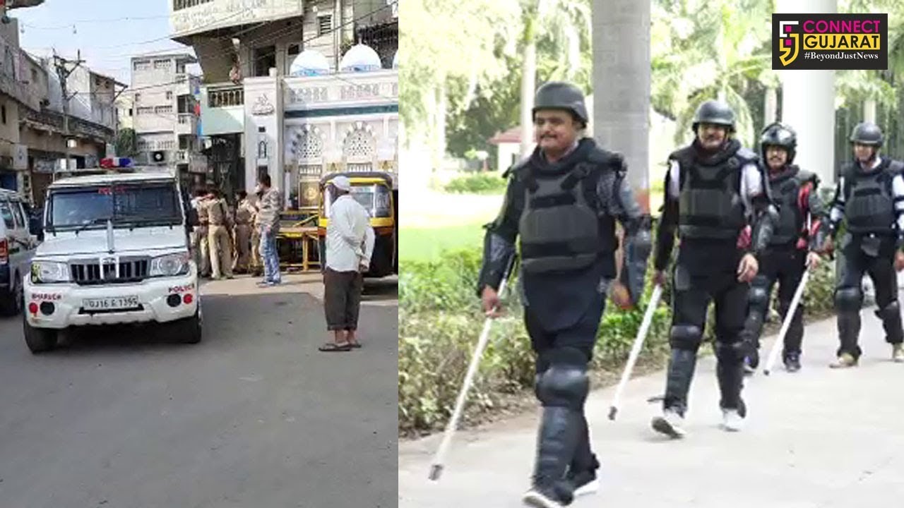 અયોધ્યા વિવાદનો ચુકાદો : ગુજરાત ફેરવાયું પોલીસ છાવણીમાં