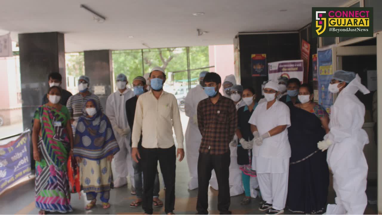 ભાવનગર : કોરોનાગ્રસ્ત 5 દર્દી રોગમુક્ત થતાં હોસ્પિટલમાંથી અપાઈ રજા, હાલ 13 દર્દીઓ સારવાર હેઠળ
