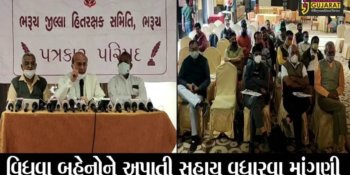 ભરૂચ : જિલ્લામાં એક લાખમાંથી માત્ર 30 હજાર વિધવા બહેનોને મળી સહાય, જુઓ શું કહયું પુર્વ મંત્રી ખુમાનસિંહ વાંસીયાએ