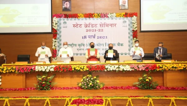 CM રૂપાણીના અધ્યક્ષ સ્થાને નાબાર્ડ સ્ટેટ ક્રેડિટ સેમિનાર યોજાયો