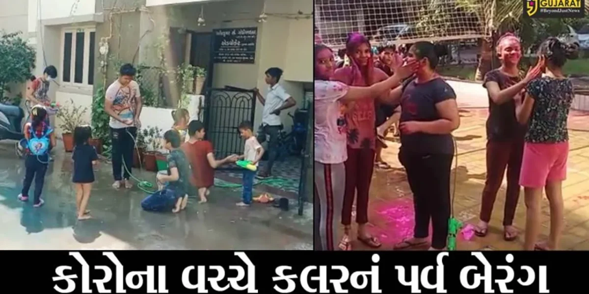 ધુળેટીની ઉજવણી પડી ફીકકી, લોકોએ છુટાછવાયા નીકળી એકમેકને રંગ્યા