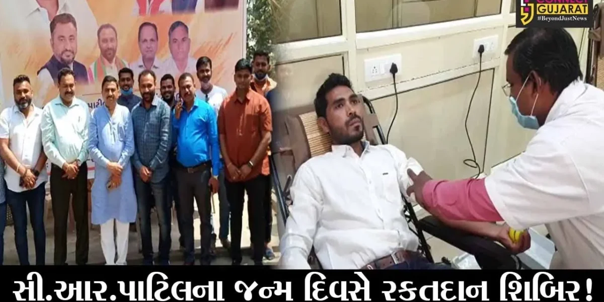 ભરૂચ: ભાજપાના પ્રદેશ અધ્યક્ષના જન્મદિનની ઉજવણી, જુઓ કાર્યકરો શું કર્યું !