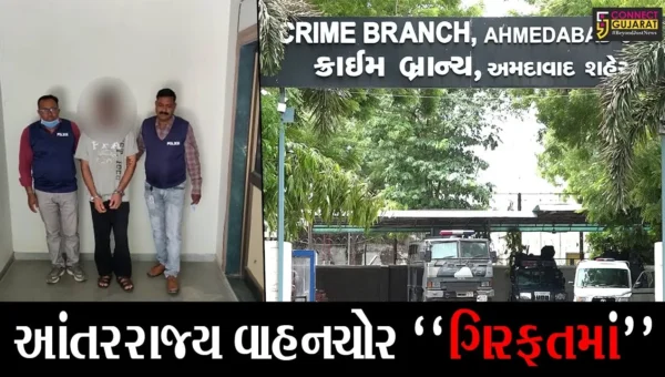 અમદાવાદ: અનેક રાજ્યોમાં વાહન ચોરી કરી તરખાટ મચાવનાર આંતરરાજ્ય આરોપી ઝડપાયો