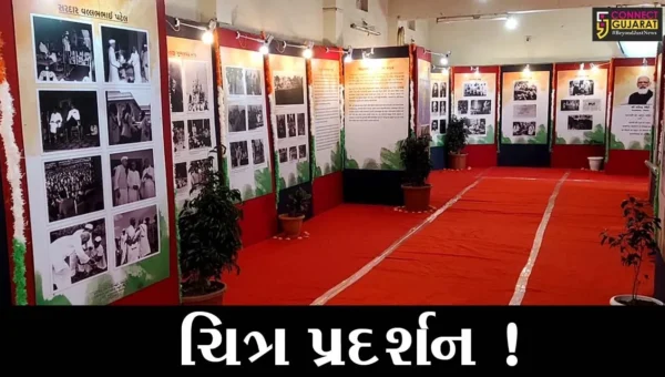 અંકલેશ્વર: આઝાદીના અમૃતમહોત્સવ અંતર્ગત ચિત્ર પ્રદર્શન યોજાયું