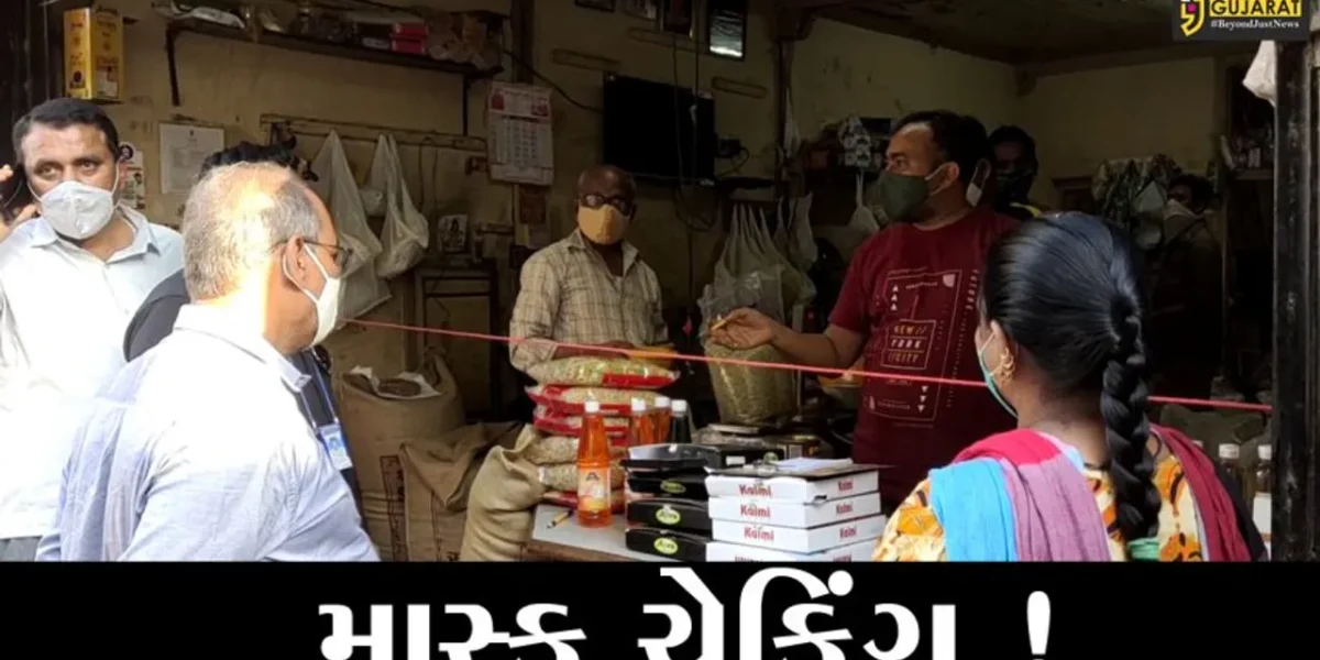 અંકલેશ્વર: કોરોનાનો કહેર વધતા તંત્રએ શરૂ કર્યું માસ્ક ચેકિંગ અભિયાન, બીજી બાજુ સરકારી બાબુઓ જ જોવા મળ્યા માસ્ક વગર !