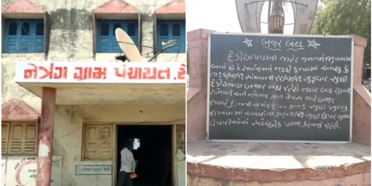 ભરૂચ : સંક્રમણ રોકવાનો પ્રયાસ, નેત્રંગ અને દેડીયાપાડામાં લોકો પાળશે સ્વૈચ્છિક લોકડાઉન