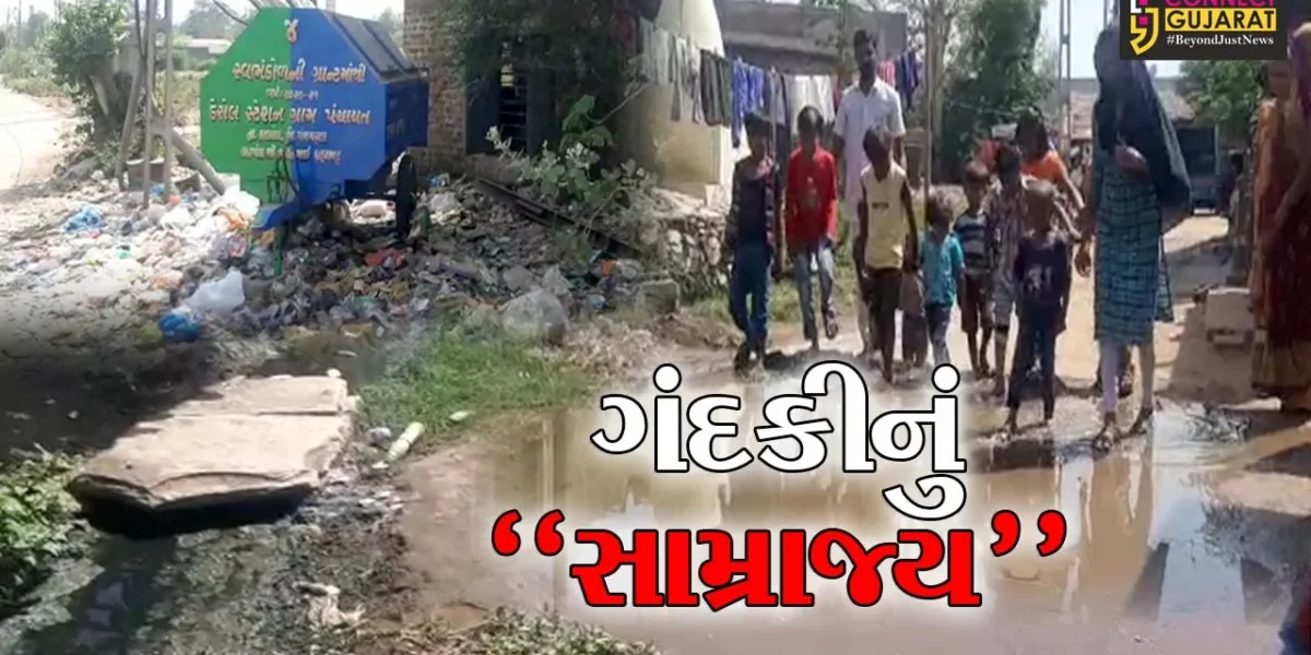 પંચમહાલ: કાલોલના ડેરોલ ખાતે ખાટકીવાસ વિસ્તારમાં ગટરો ઉભરાતા સ્થાનિકોમાં રોષ