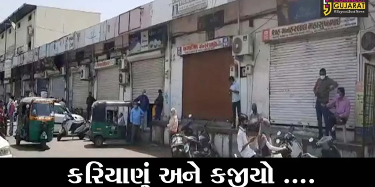 વડોદરા : હાથીખાના બજારમાં કરિયાણાની દુકાનો ટપોટપ થઇ ગઇ બંધ, જુઓ અચાનક શું બન્યું
