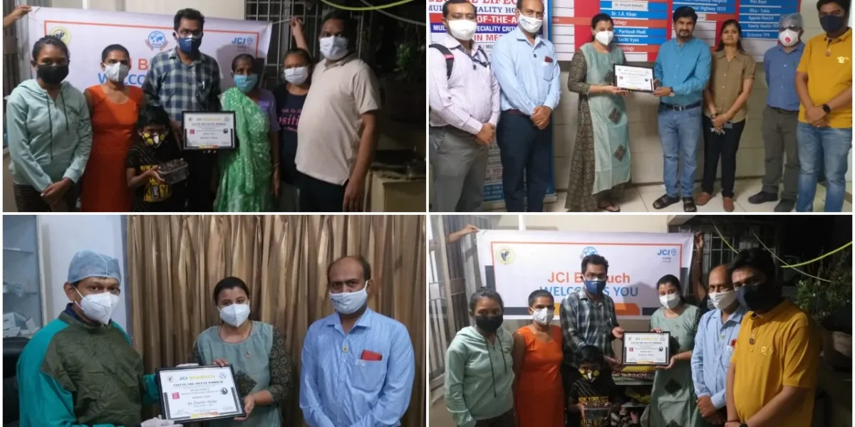 ભરૂચ : કોરોના મહામારીમાં જિલ્લાના ફ્રન્ટલાઇન વોરિયર્સનું કર્યું સન્માન