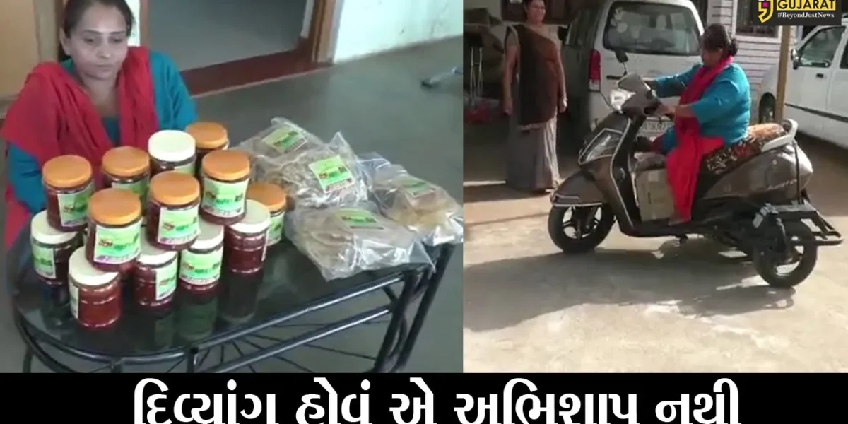 મહેસાણા : તારંગાની દિવ્યાંગ મહિલાએ ન હારી હિમંત, જુઓ કેવી રીતે બની આત્મનિર્ભર