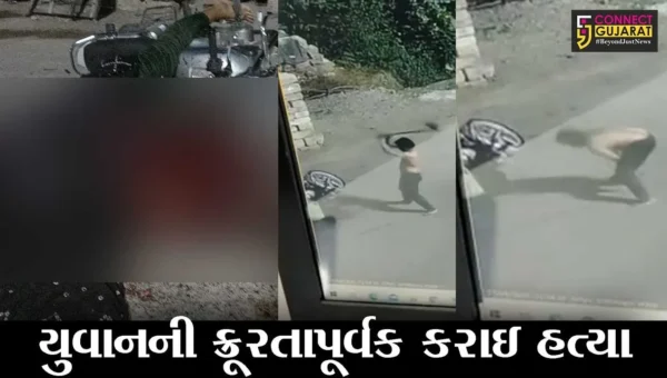 જૂનાગઢ: ભરડાવાવ વિસ્તારમાં યુવાનની કુહાડીના ઘા ઝીંકી કરાઇ હત્યા, ઘટનાના સીસીટીવી આવ્યા સામે