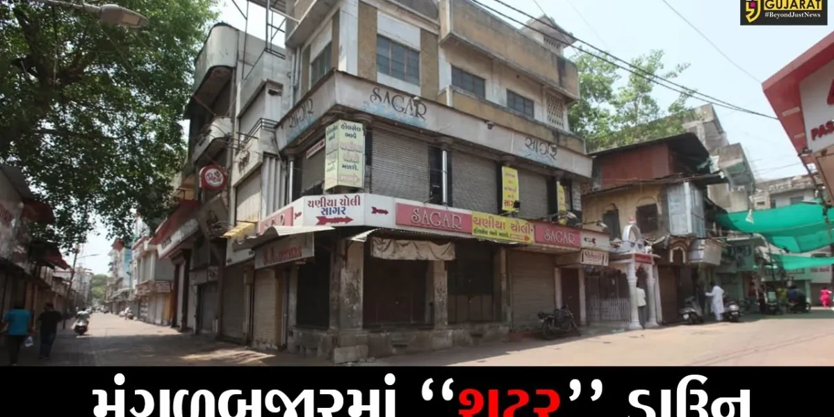 વડોદરા : મધ્ય ગુજરાતના સૌથી મોટા મંગળબજારમાં જોવા મળી લોકડાઉનની અસર