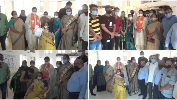 જામનગર : કે.ડી.શેઠ જૈન ઉપાશ્રય ખાતે યોજાયો ત્રિદિવસીય કોરોના વેક્સિનેશન કેમ્પ, સ્થાનિકોએ મુકાવી કોરોનાની રસી