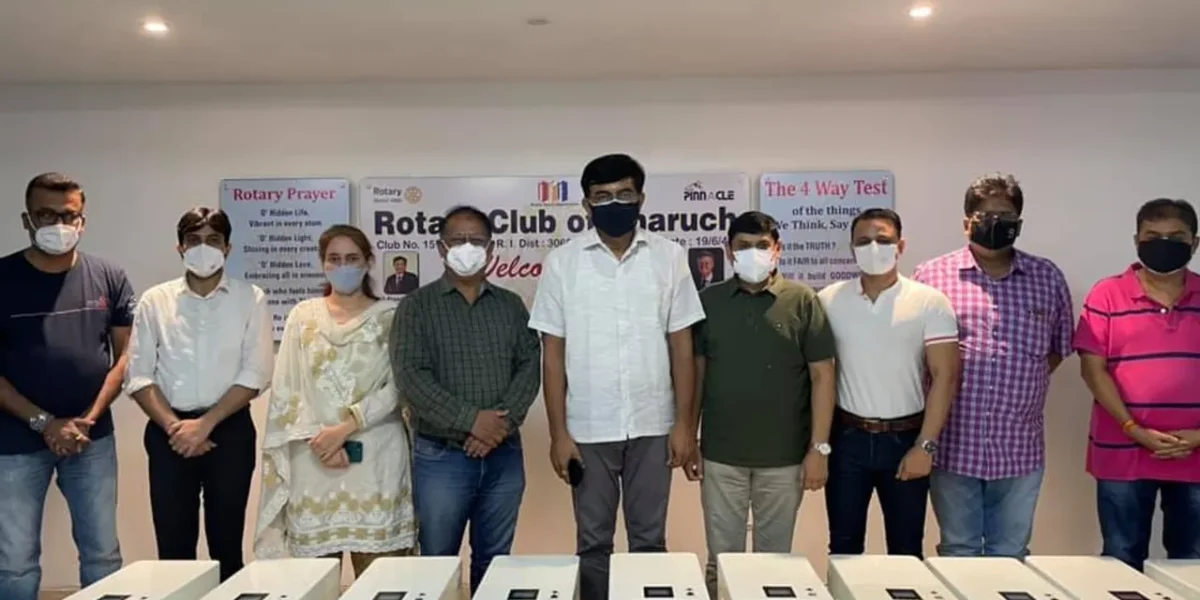 ભરૂચ : ઓક્સિજનની અછત નિવારવા ધારાસભ્યની ગ્રાન્ટમાંથી 10 ઓક્સિજન કોન્સન્ટ્રેટર મશીન અર્પણ કરાયા