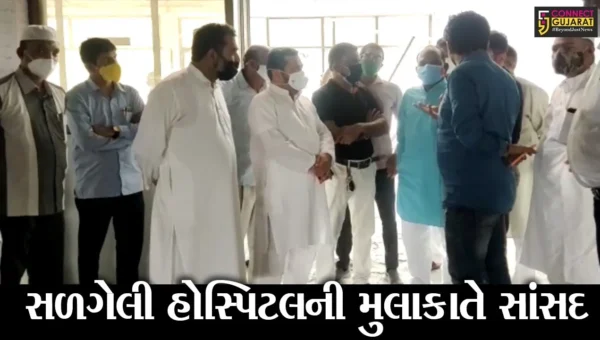 ભરૂચ : સાંસદ મનસુખ વસાવાએ પટેલ વેલ્ફેર હોસ્પિટલની લીધી મુલાકાત, 18 દર્દીઓના થયાં હતાં મોત
