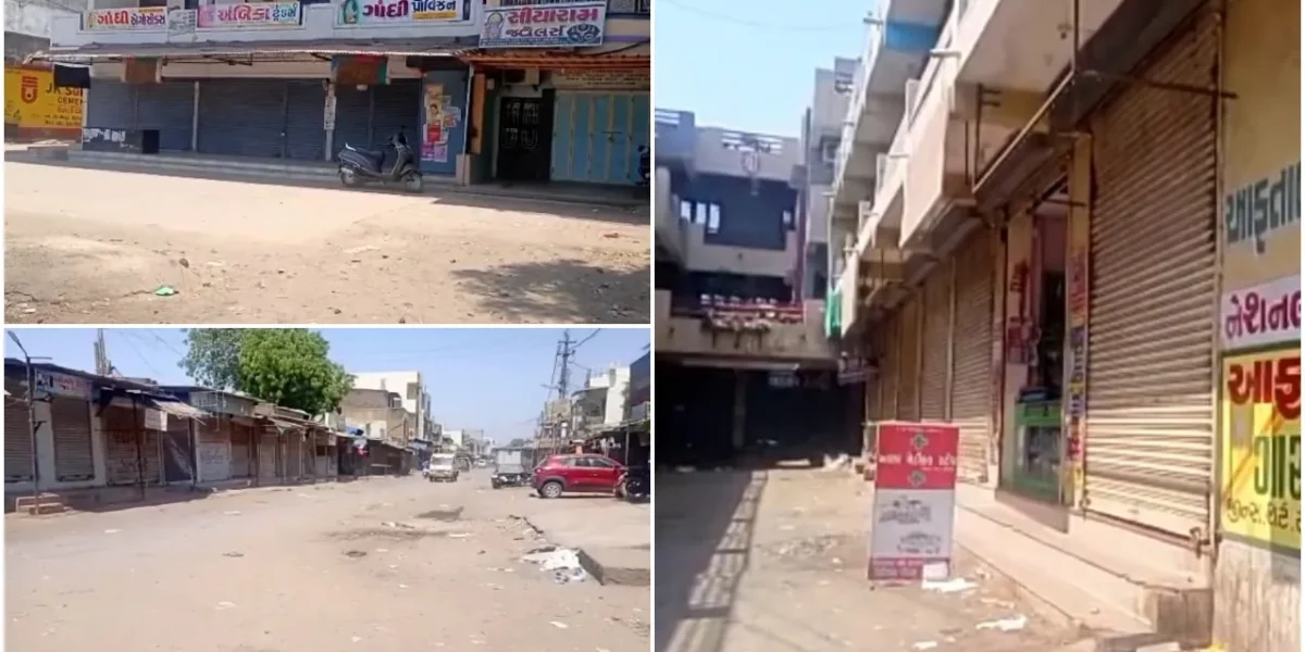 ભરૂચ: નેત્રંગ નગરમાં ફરી એક વાર બેકાબુ બેનલ કોરોના સંક્રમણને અંકુશમાં લાવવા ત્રણ દિવસ સ્વૈચ્છિક લોકડાઉન