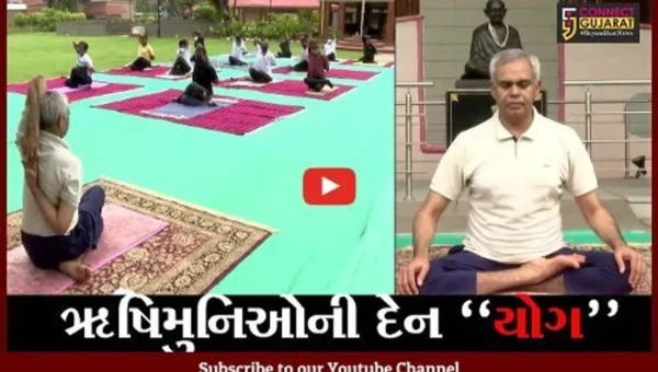 ગાંધીનગર : રાજ્યપાલ આચાર્ય દેવવ્રતે કર્યા યોગ-પ્રણાયામ
