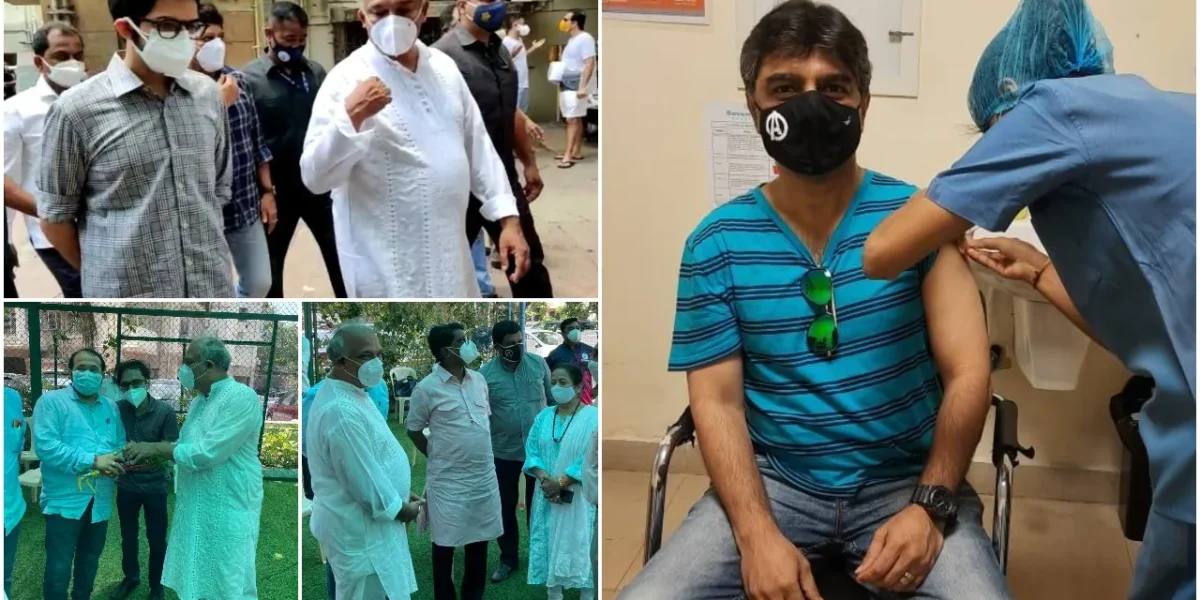 મુંબઇ : વિનસ કો-ઓપરેટીવ સોસાયટીમાં એક જ દિવસમાં 400થી વધુ લોકોનું રસીકરણ