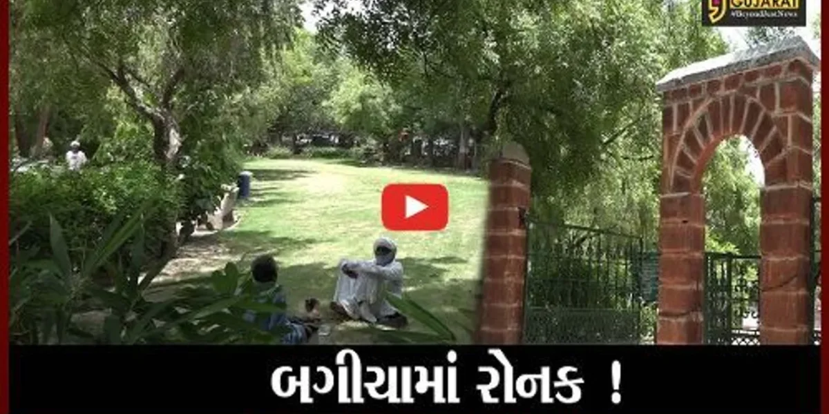અમદાવાદ: કોવિડ-19ના નિયંત્રણો સાથે બાગ બગીચા ખૂલ્યા