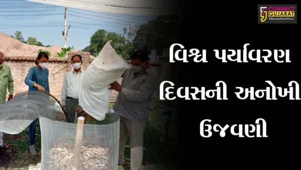 ભરૂચ : તવરા ગામે વિશ્વ પર્યાવરણ દિવસની અનોખી રીતે ઉજવણી કરવામાં આવી