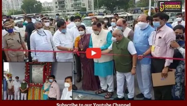 સુરત : શહેરના 115માં બ્રિજનું મુખ્યમંત્રીના હસ્તે લોકાર્પણ, નવો બ્રિજ પાલ અને ઉમરાને જોડશે