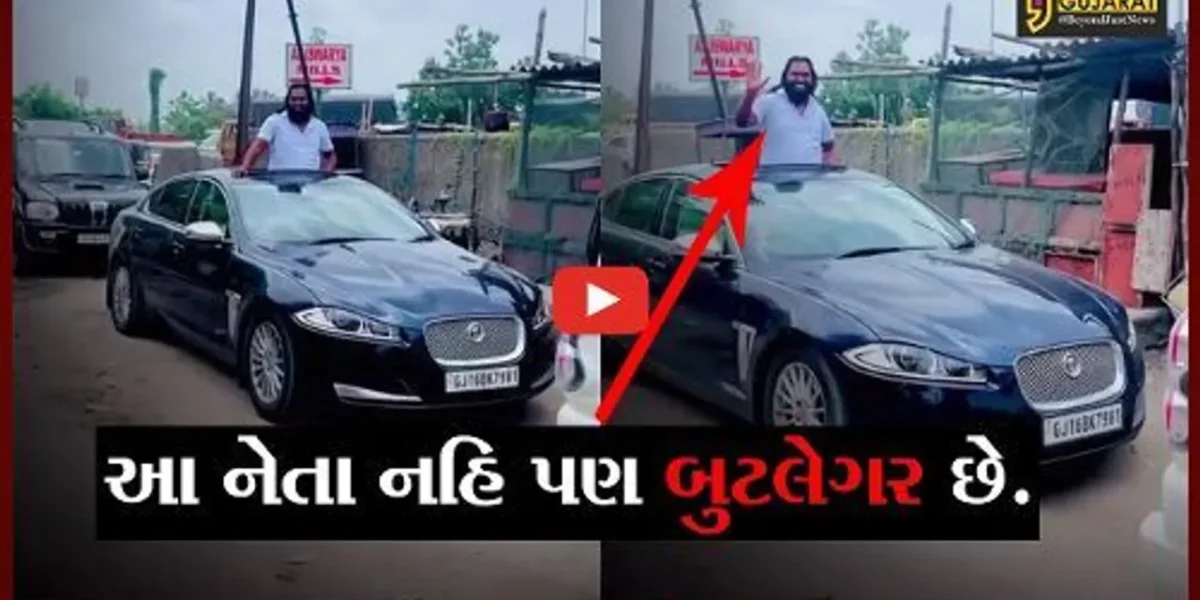 સુરત : જેલમાંથી છુટયાં બાદ બુટલેગર ઇશ્વર વાંસફોડીયાએ વૈભવી કારમાં કાઢી રેલી, પોલીસ ઉંઘતી રહી