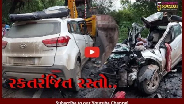 છોટાઉદેપુર : છુછાપુરા ગામ પાસે એસટી બસ અને કાર વચ્ચે અકસ્માત, ચાર વ્યકતિના મોત