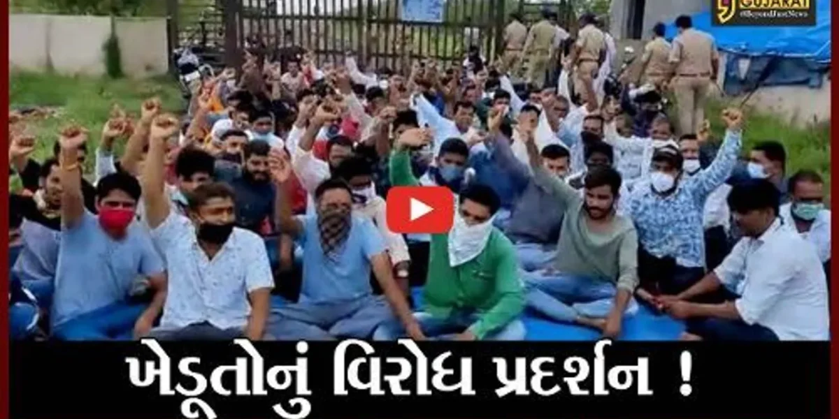 ભરૂચ: વાગરાના રહીયાદ ગામે જમીન ગુમાવનારા ખેડૂતોએ રોજગારીના પ્રશ્ને કર્યું વિરોધ પ્રદર્શન