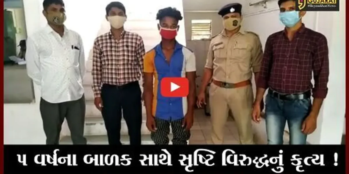 જંબુસર: એક ગામમાં પાંચ વર્ષના બાળક સાથે 2 સંતાનના પિતાએ આચર્યું સૃષ્ટિ વિરુદ્ધનું કૃત્ય