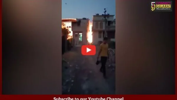 Bharuch : નબીપુરમાં સુગત સ્ટ્રીટમાં DGVCLની લાઈનના કેબલમાં લાગી આગ