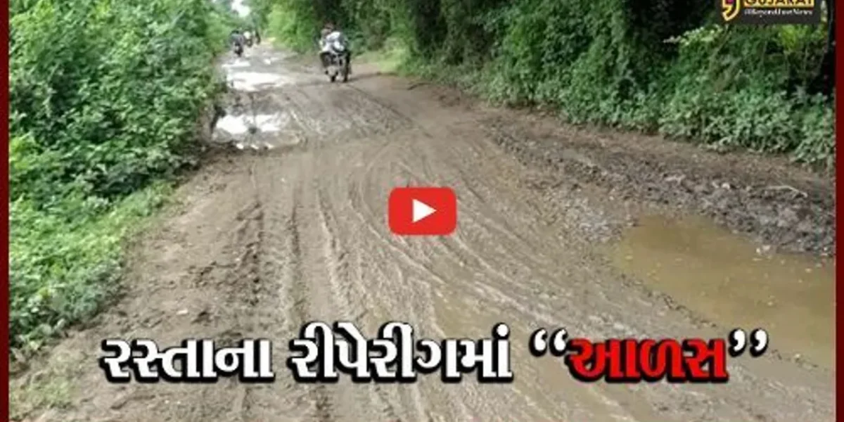 ભરૂચ : ઝઘડીયાના જુના તોઠીદરાથી જુના તરસાલી સુધીનો માર્ગ બિસ્માર, 14 વર્ષથી રીપેરીંગ જ થયું નથી