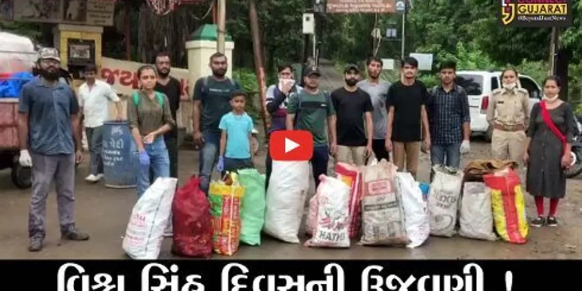 જૂનાગઢ: વિશ્વ સિંહ દિવસની અનોખી ઉજવણી, જુઓ સેવા કાર્ય